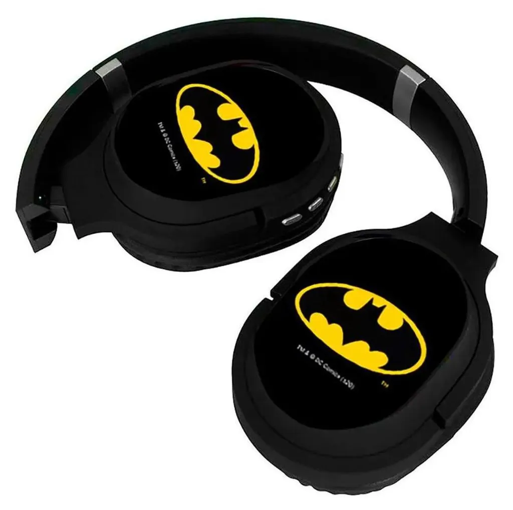Casque sans fil Batman 002 DC Comics par ERT Group - Stéréo Noir - 4