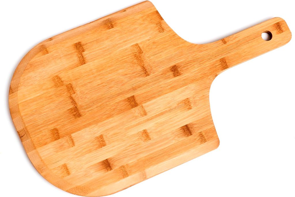 Pizzabrett aus Bambus, 53,5 x 30,5 cm