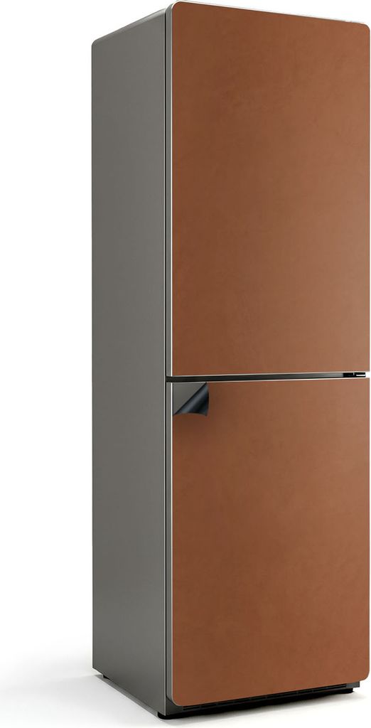 Farbe Braun – Magnetische Kühlschrank Abdeckung – Dekorfolie magnetisch Küche – Kühlschrank Magnet Deko – selbstklebende Magnettafel –...