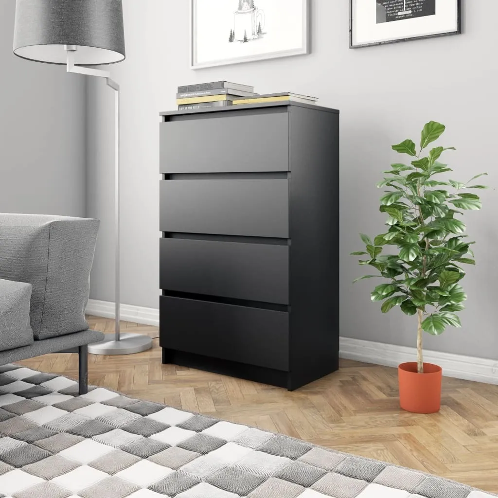 Maison Exclusive Credenza Nera 60x35x98,5 cm | Mobile Design Legno