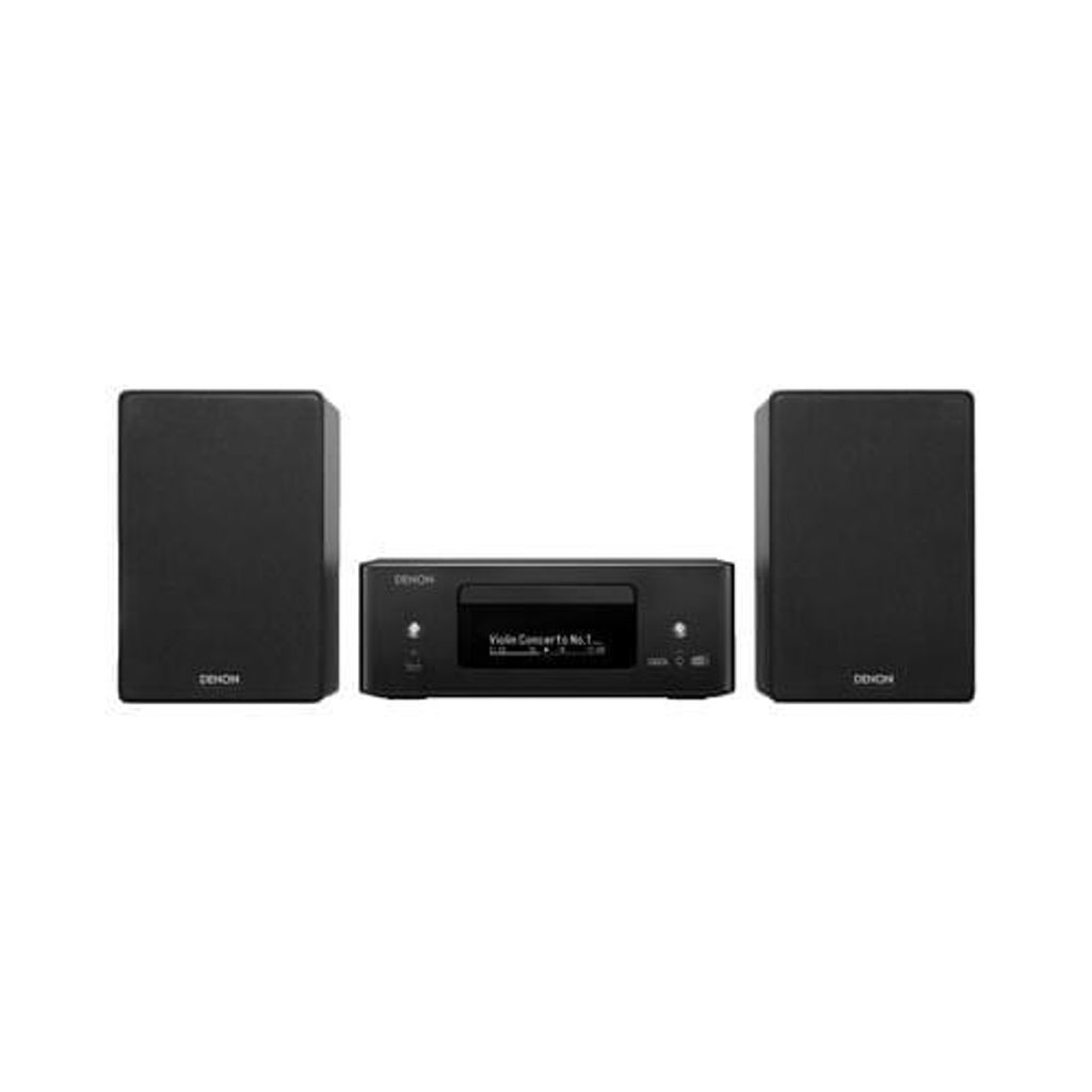 Denon N-12DABBKE2, Čierna, 1 disky, 65 W, 2-way, DAB, DAB+, Obrázok produktu 