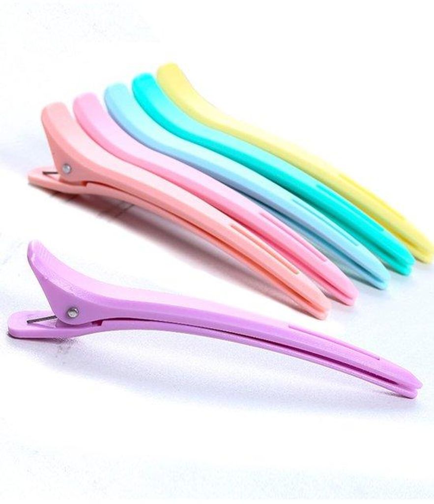 Professionelle Haarstyling-Bänder, 6-teilig, sanitized-Silikonband, Spurenlos