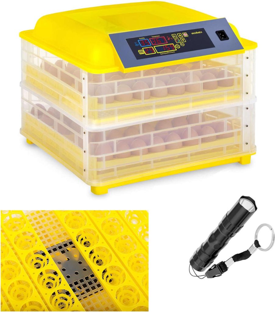 Inkubator Wylęgarka Klujnik Do Wylęgu Do 96 Jaj + Owoskop Zdjęcie produktu 