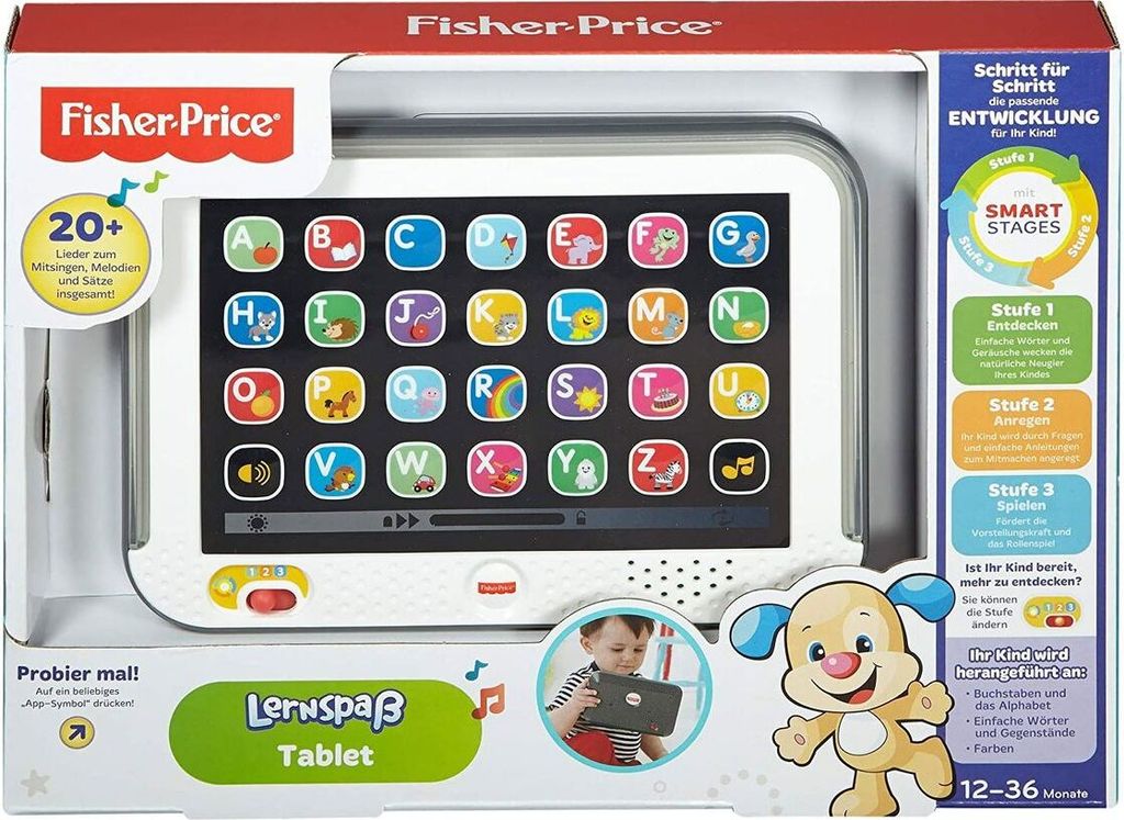 Tablet Fisher-Price per l'apprendimento, giocattolo per Immagine del prodotto 