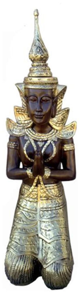 Deko Figur Statue Skulptur 71 cm Figuren Statuen Skulpturen Malaysia Buddha (B5)
