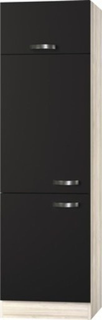 Optifit Kühlumbauschrank für 88er Einbaukühlschrank Faro220 BxTxH 60 x 57,1 x 206,8 cm anthrazit matt zerlegt Anschlag r