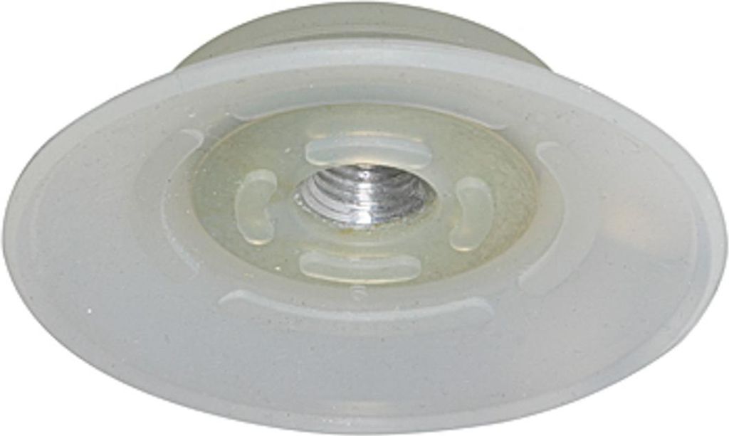 Riegler Flachsauger rund, PFG Ø : 80 mm, Silikon