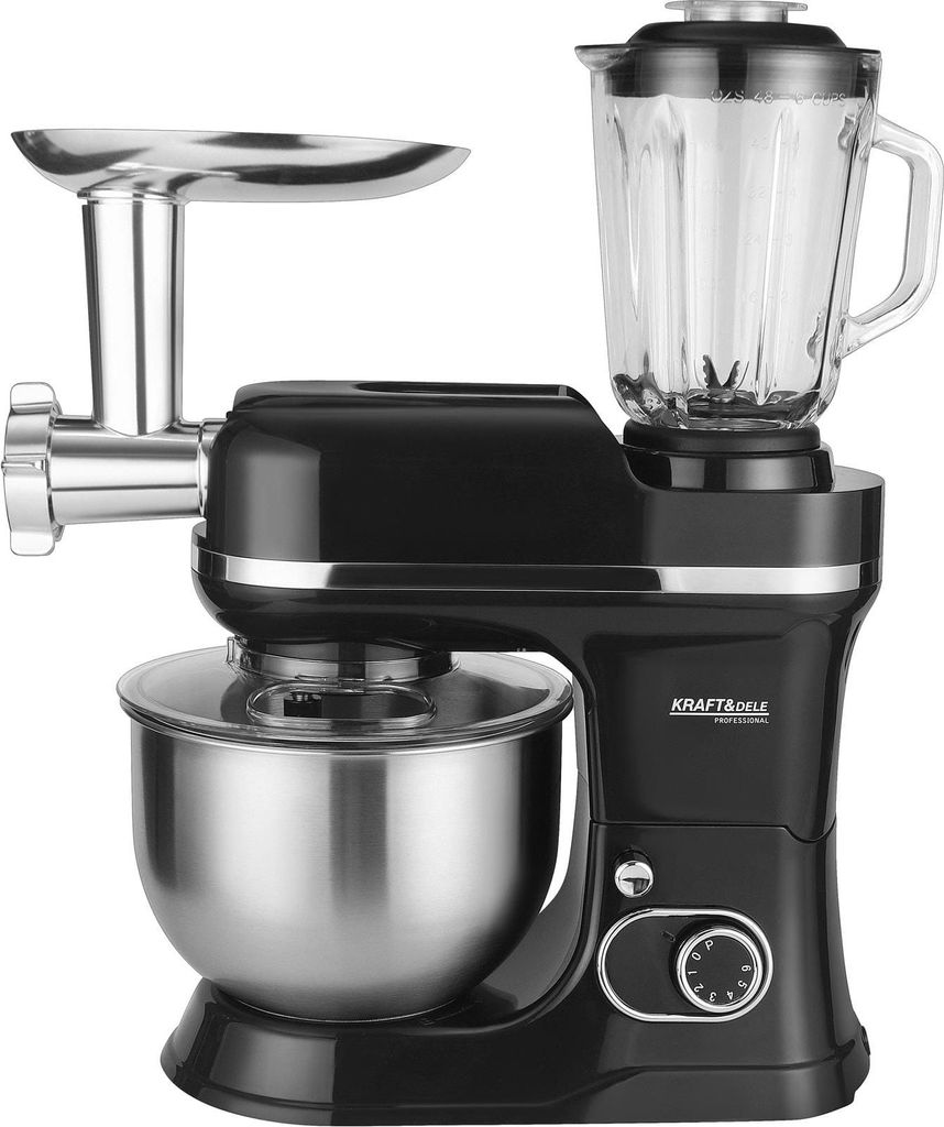 Robot de cuisine 3000 W Puissance 5 L Avec Accessoires Image du produit 