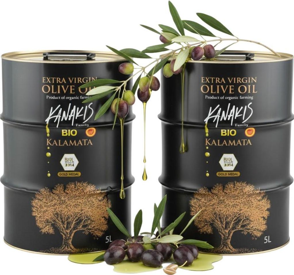 Kanakis | Olivenöle 2x5 L - Kaltgepresst - Aus Griechenland Produktbild 