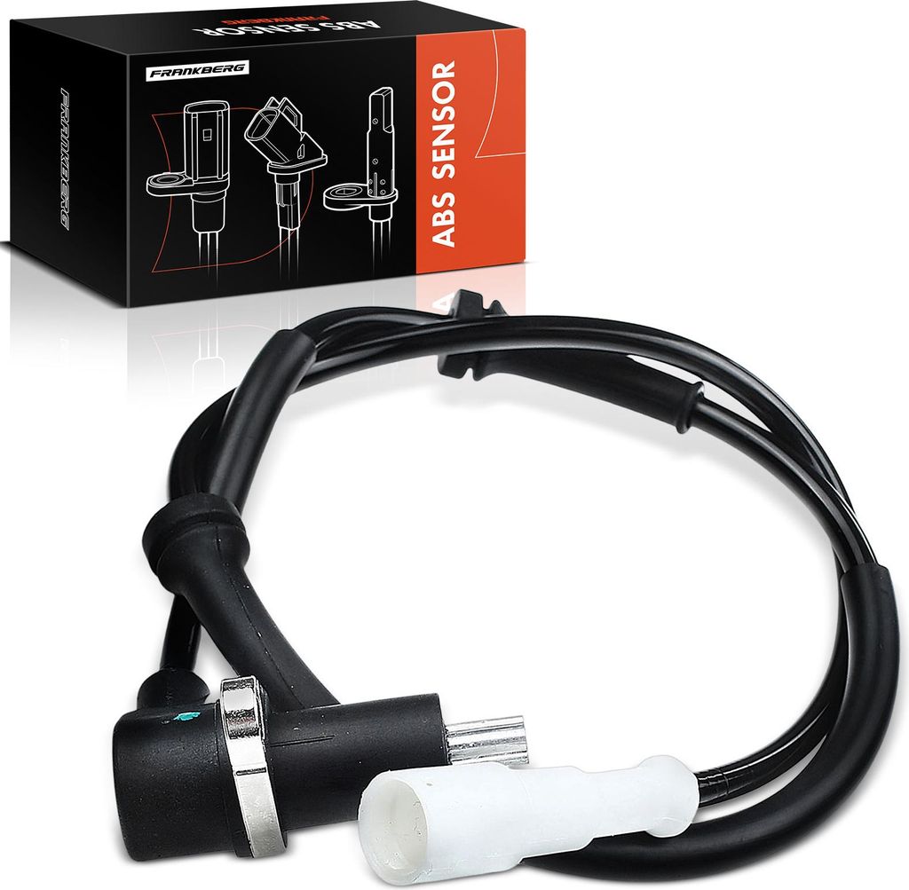 Frankberg 1x ABS Sensor Hinterachse rechts für Renault Kangoo Express 1.2L 1.4L 1.5L 1.6L 1.9L 1997-2003