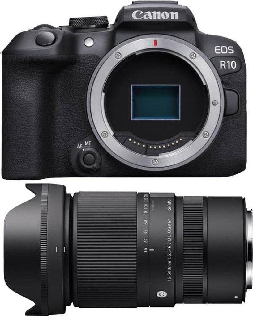 CANON EOS R10 + SIGMA 16-300mm f/3.5-6.7 DC OS Contemporary Immagine del prodotto 