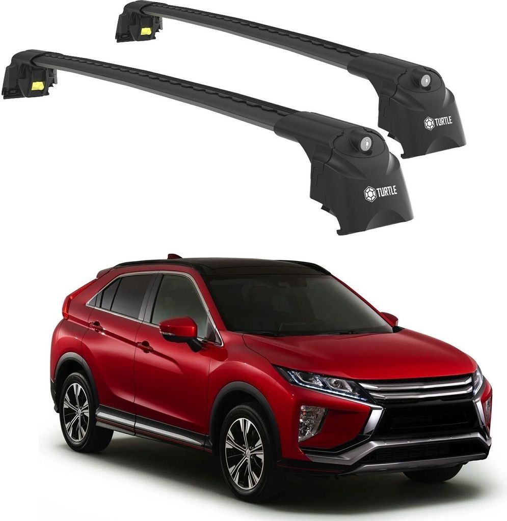 TURTLE STREŠNÝ NOSIČ AIR-2 , Čierna MITSUBISHI ECLIPSE Obrázok produktu 1