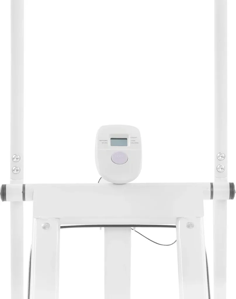 Vertical Climber - Stepper d'Escalier Blanc pour Tonifier Corps sans Chocs