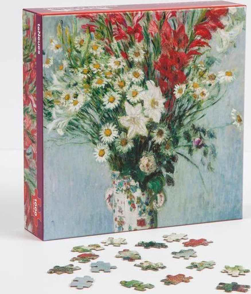Bouquet of Gladioli, Claude Monet 1000-Piece Puzzle