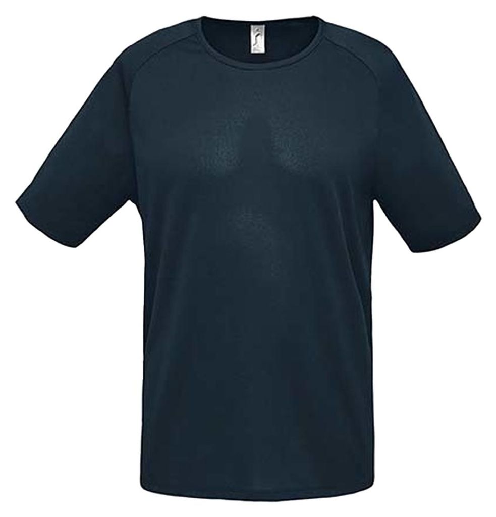 SOLS - "Sporty" T-Shirt für Herren Raglanärmel LT2546 (S) (Petrolblau)