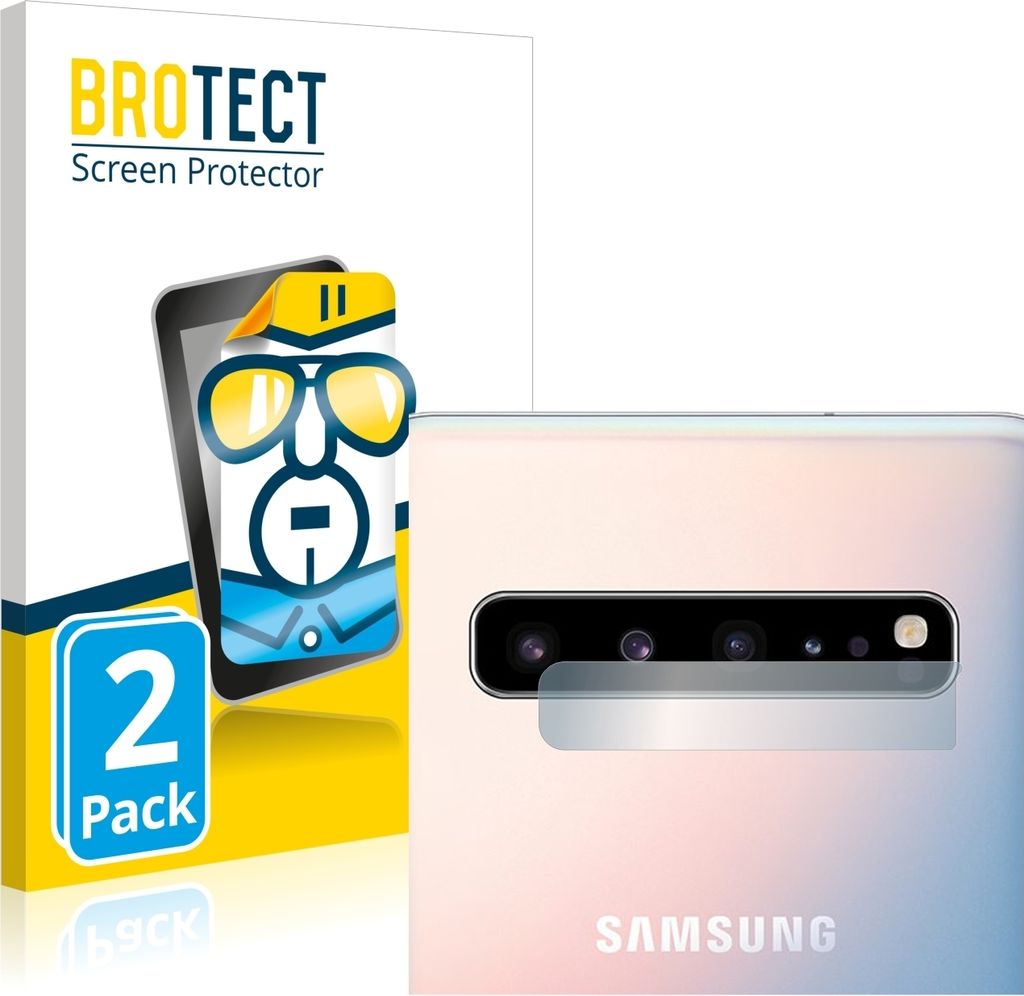 2x Für Samsung Galaxy S10 5G (NUR Kameraschutz) Schutzfolie Produktbild 