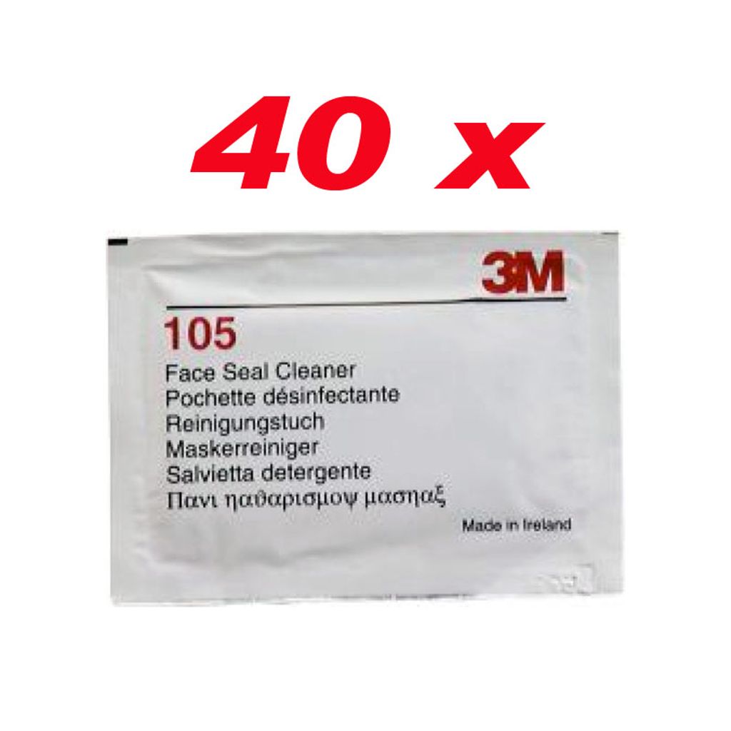 3M Reinigungstücher für Lackiermasken 1 Pck. = 40Stk.
