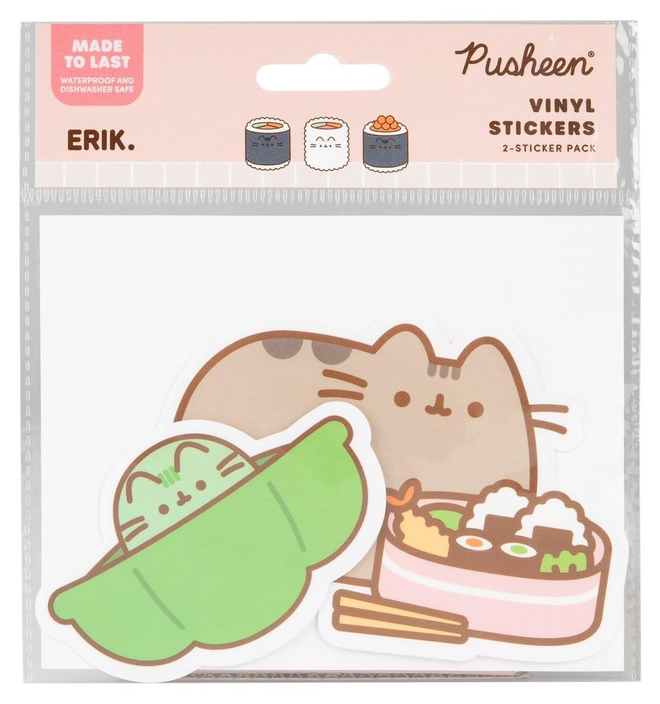 Pusheen Vinyl-Sticker Sushi Roll Vol. 4 2er Set
