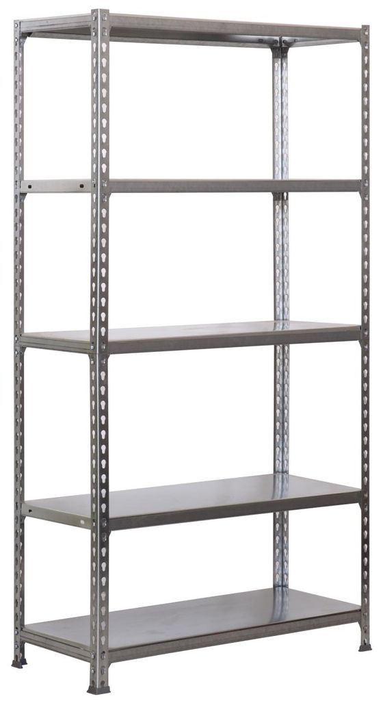 Simonrack Kit simonclick 5/400, 5 Regale, Metall, Metall, Edelstahl, 180 kg, 900 mm