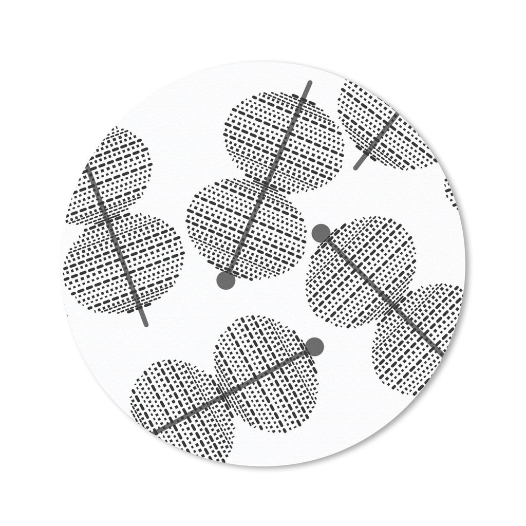MuchoWow Mauspad Mousepad Laternen - Muster - Lampen 20x20 cm - Mousepads - Maus Mat - Pad - Mausunterlage - Schreibtischmatte