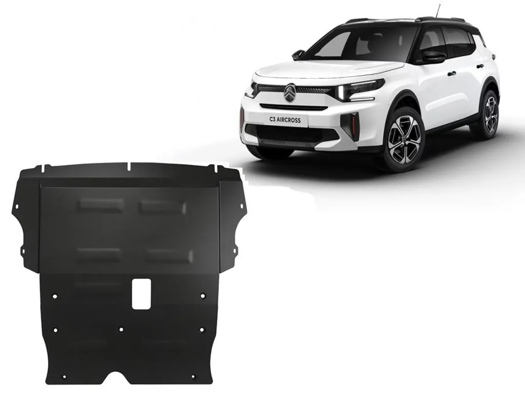 Carter de protection moteur en acier pour Citroën C3 Aircross SUV
