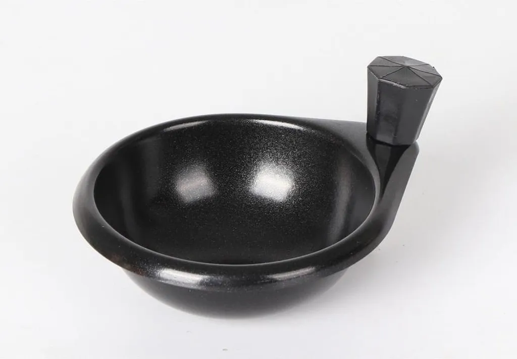 KINGHOFF KH-1596 - Pentola in marmo, 5,6 l, 26 cm, con coperchio in vetro, rivestimento in marmo