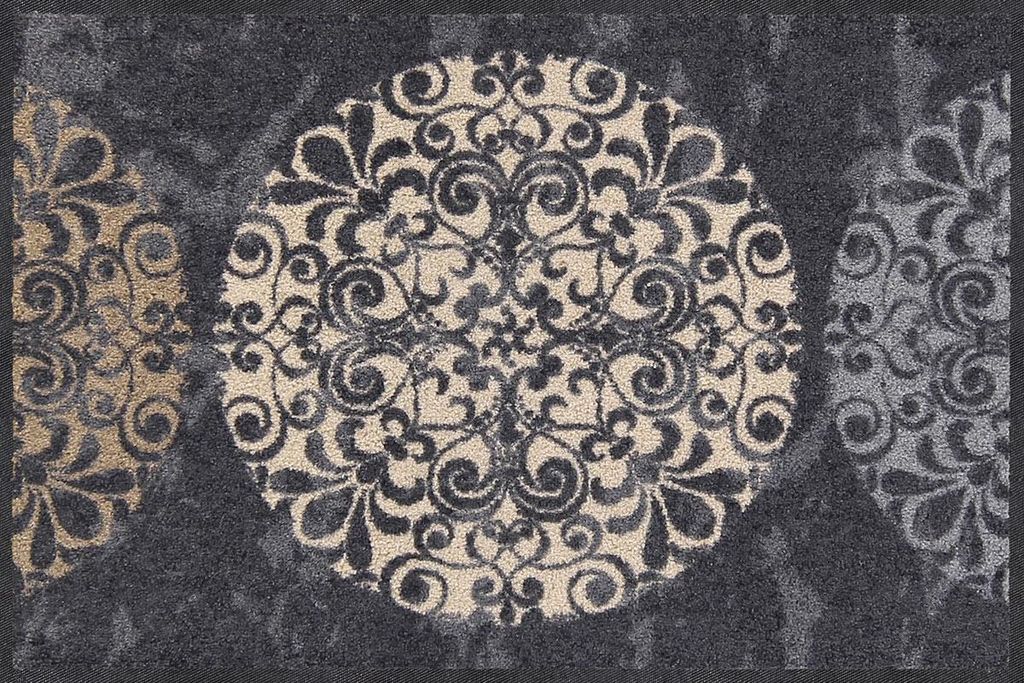 Salonloewe FLIESENKREISE Fußmatte Wohnmatte 50 x 75 cm Produktbild 