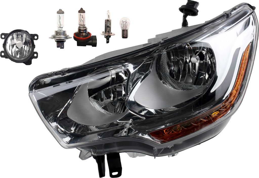 Johns, Scheinwerfer Halogen passend für Citroen DS4 04/11-09/15 H7 H1 L +Nebel+Leuchtm. 00006208T5 6208T5 9674903780 00006208Q3 6208Q3 SU001A3436