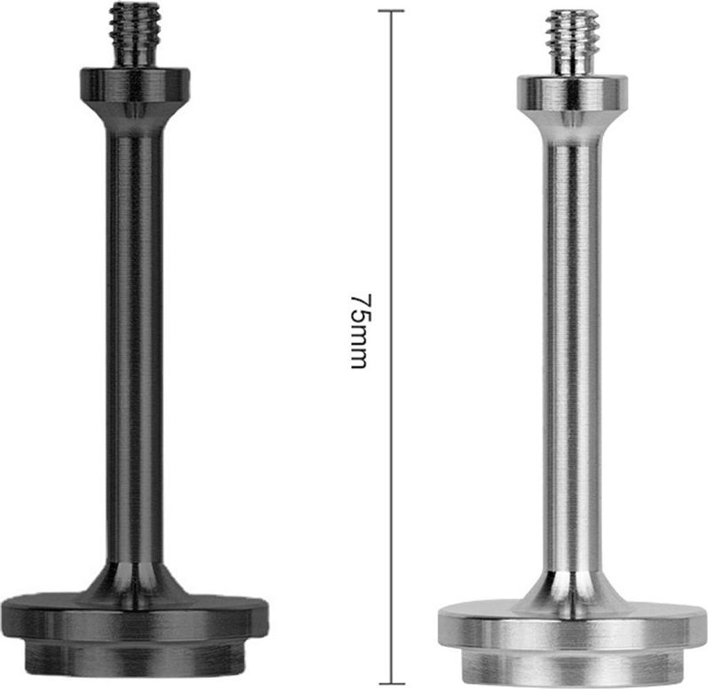 GasTank Lampenfassungsadapter 1/4 Zoll Gewindeschraube Aluminiumlegierung Lichtstativ für G2 Camping Wandern Rucksackreisen