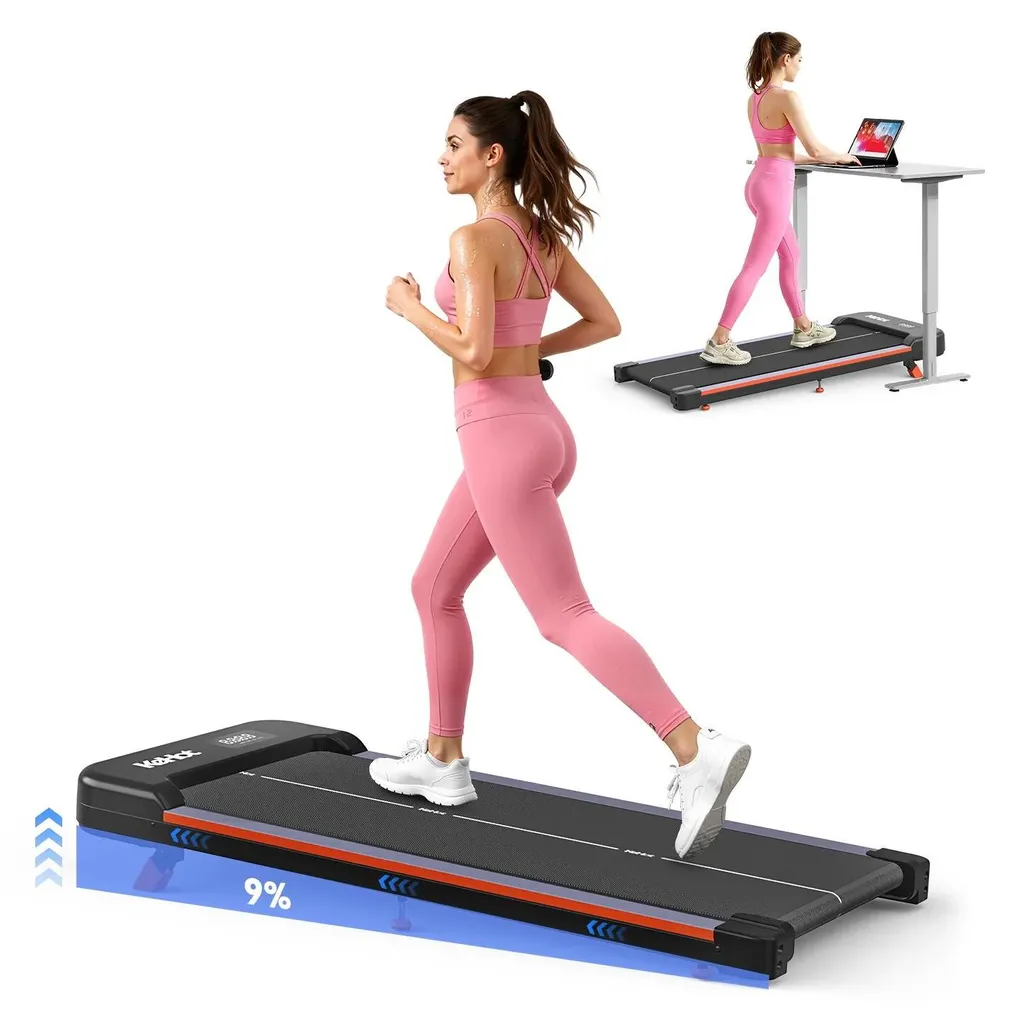 Walking Pad pour la maison avec inclinaison manuelle et Bluetooth