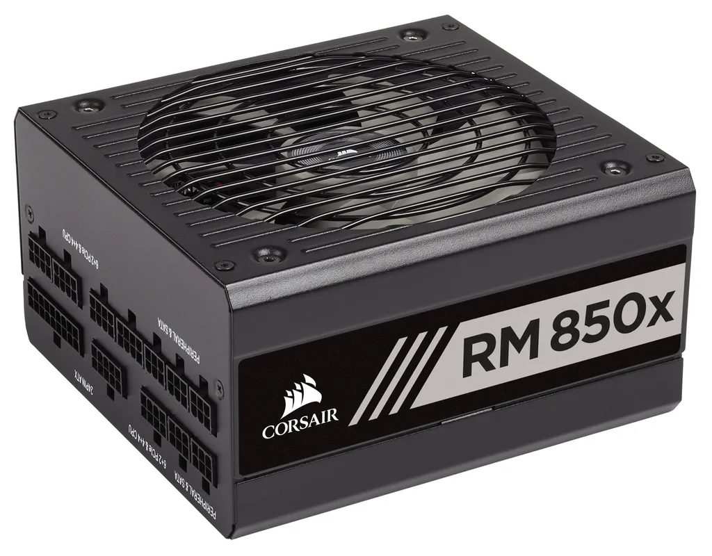 Alimentation PC 850W Corsair RM850x Silencieuse pour Gaming et Création 4K