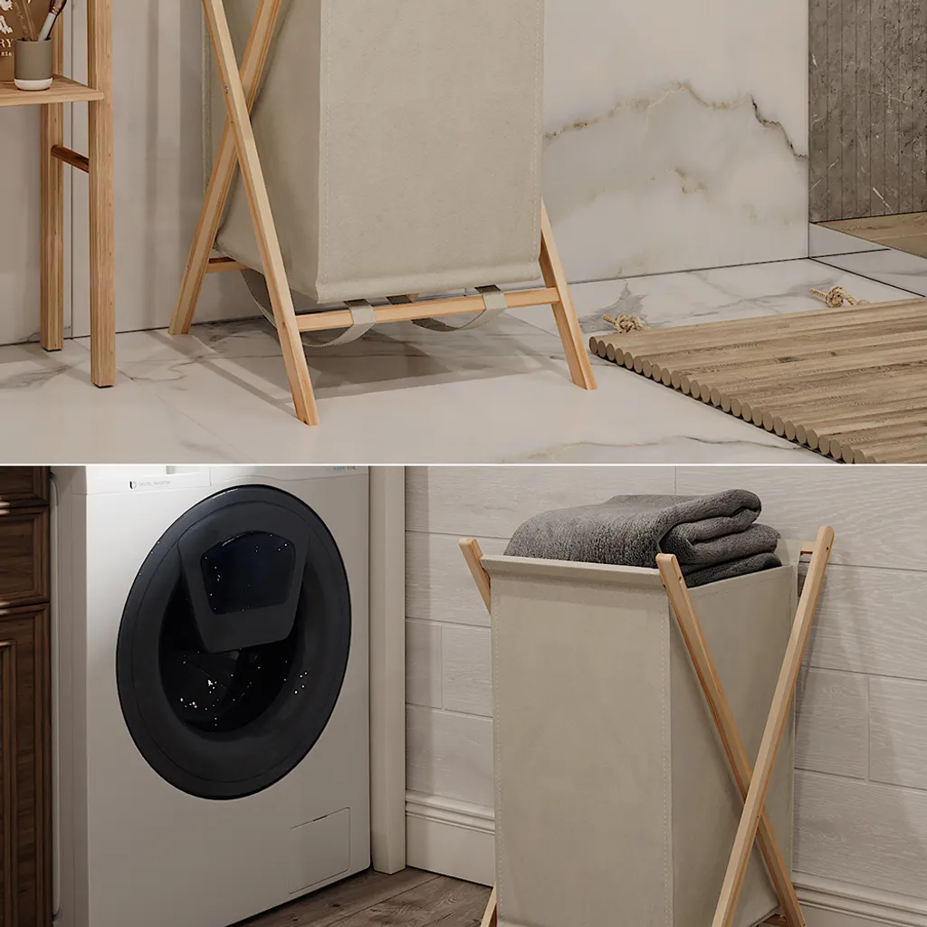 Vicco Bruno 40x64: Il Cesto Biancheria Smart per la Casa Moderna