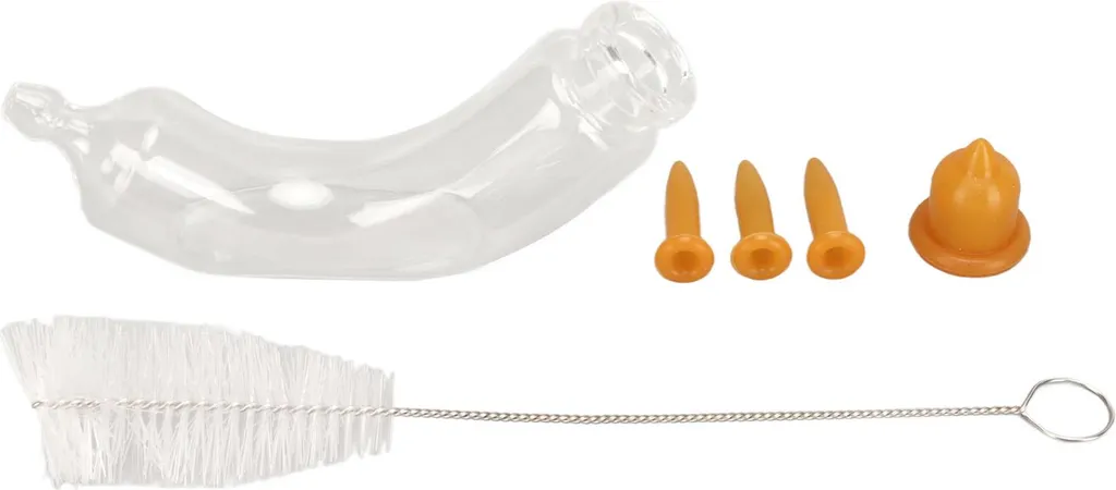 Biberon 10ml Design ad Arco | La Soluzione per Piccoli Animali Neonati