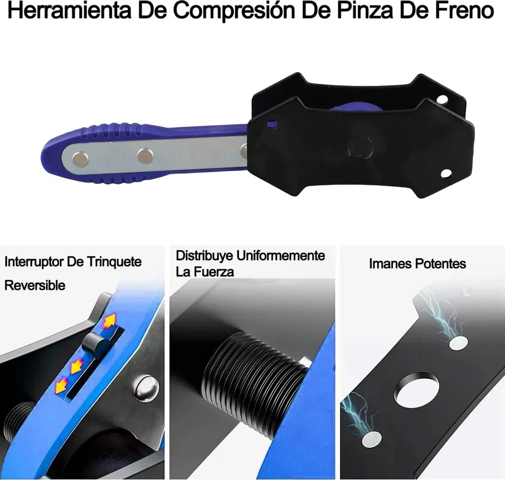 Repousse piston de frein 360° pour débloquer les étriers récalcitrants - 5