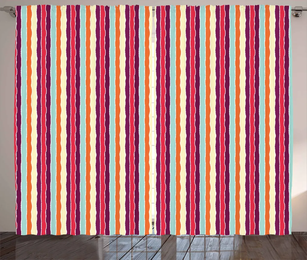 Tenda Professionale ABAKUHAUS Effetto Strappato 280x175 Multicolore