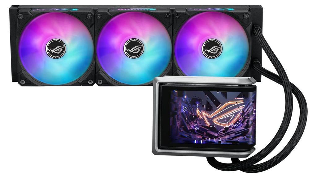 ASUS ROG RYOU IV 360 ARGB - Prozessor-Flüssigkeitskühlsystem - (für: AM4, AM5, LGA1700, LGA1851, LGA1200, LGA115x Socket)
