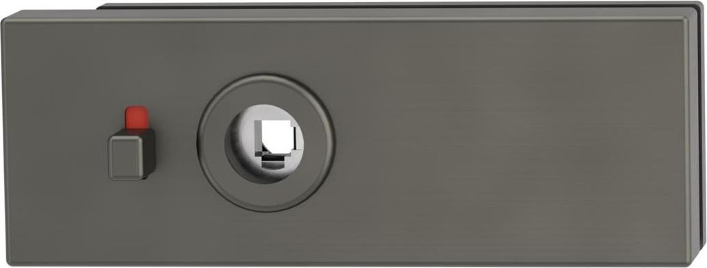 Griffwerk PURISTO S -Kaschmirgrau Schlosskasten mit Magnetfalle -smart2lock