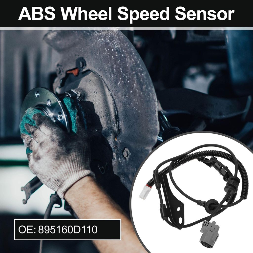 ABS-Raddrehzahlsensor Nr. 895160D110 RR ABS-Sensor Antiblockiersystem-Sensor für Toyota Yaris 2008-2012