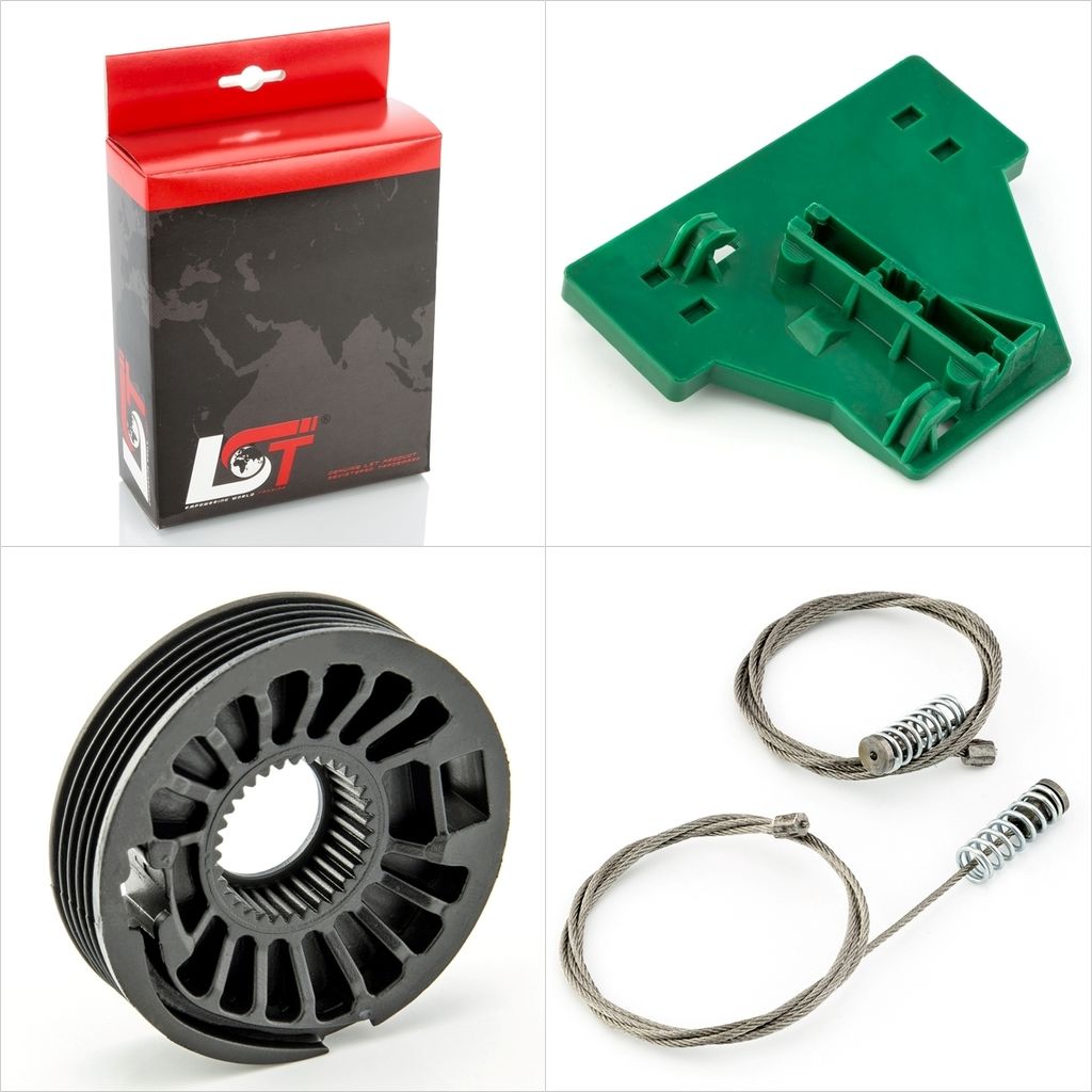 Fensterheber Reparatursatz Hinten Links Für Audi A4 E8 Produktbild 