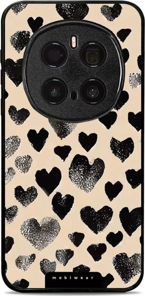 Handyhülle für Honor Magic7 Pro, Mobiwear Glossy Case, Beige Liebe