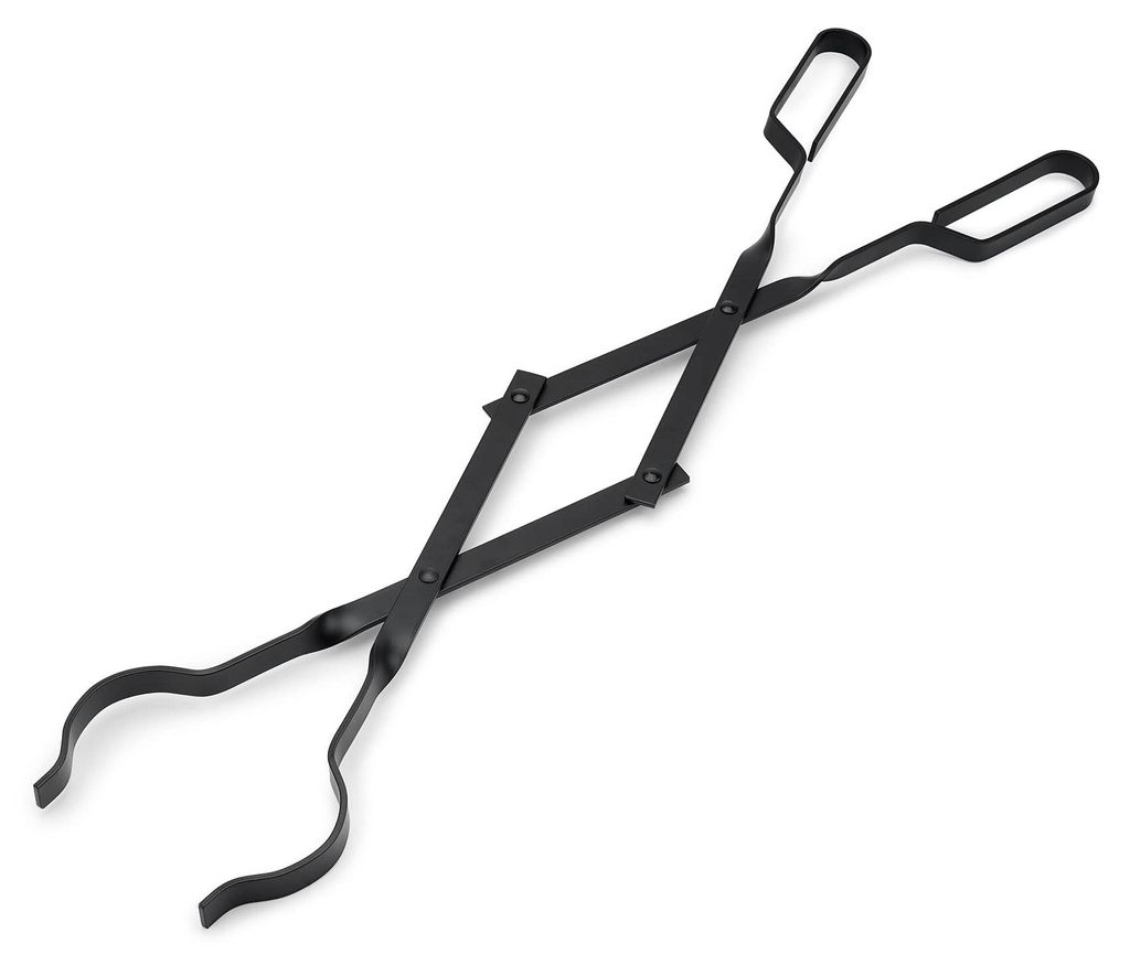 Brennholzzange für Kamine, Brennholzzange, Holzzange für den Innenbereich, für Lagerfeuer, Öfen, Kohlezange 66 cm