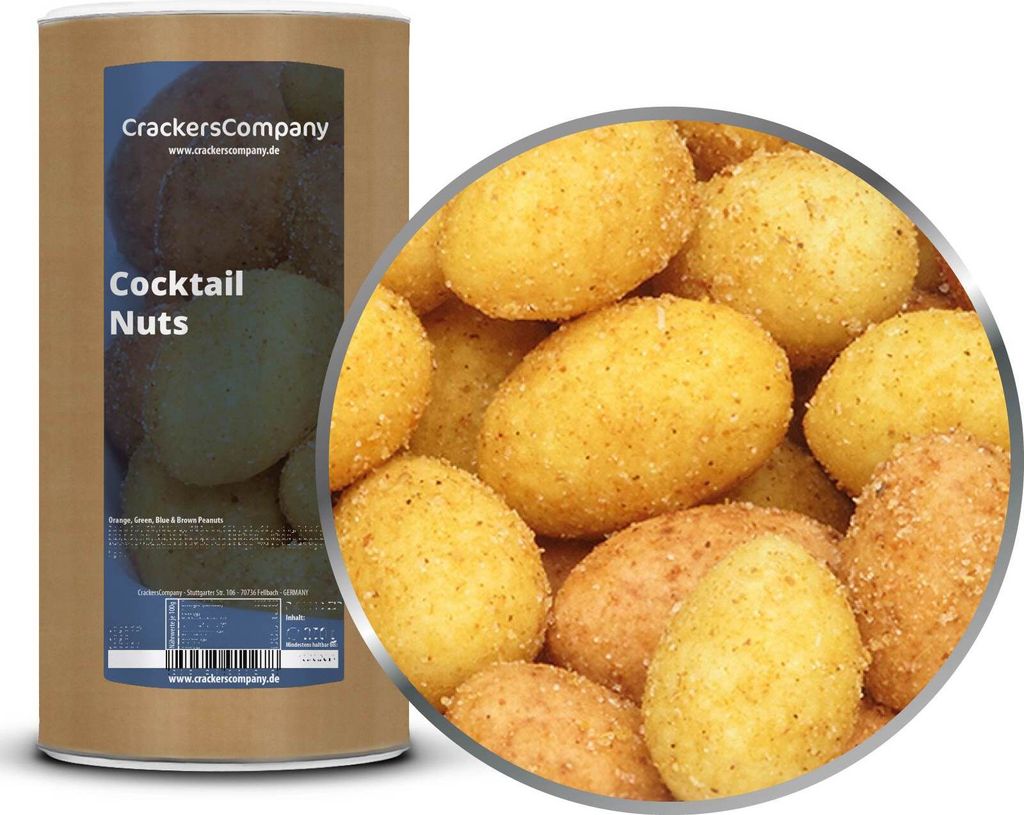 COCKTAIL NUTS Membrandose groß 500g