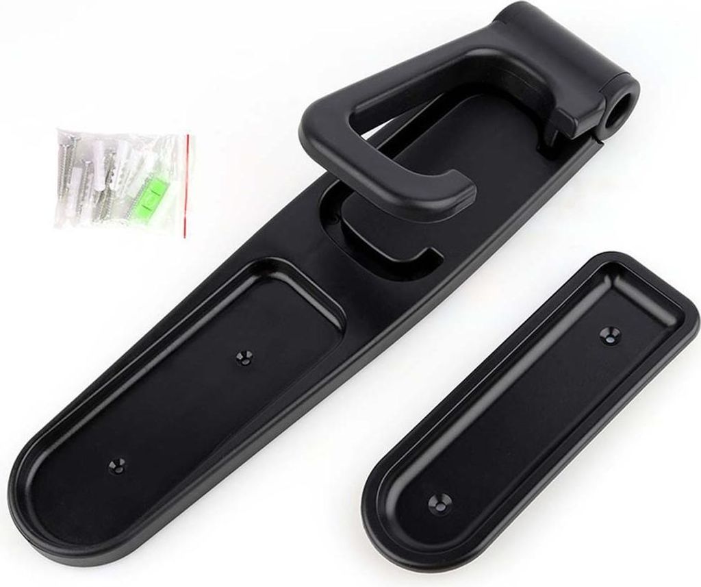 INF Fahrrad Wandhalterung: PP, 35cm, für Zuhause & Garagen, 1 Stück Schwarz