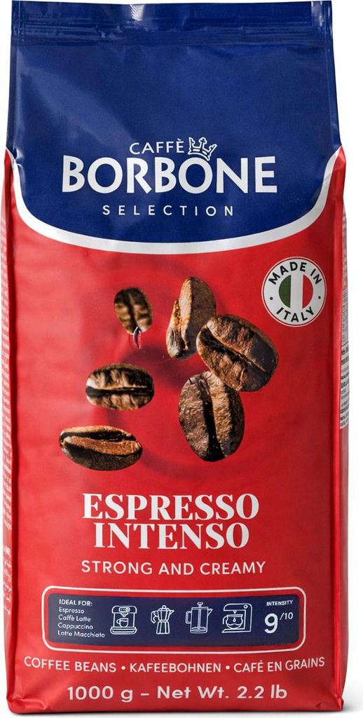 A bag of coffee beans.