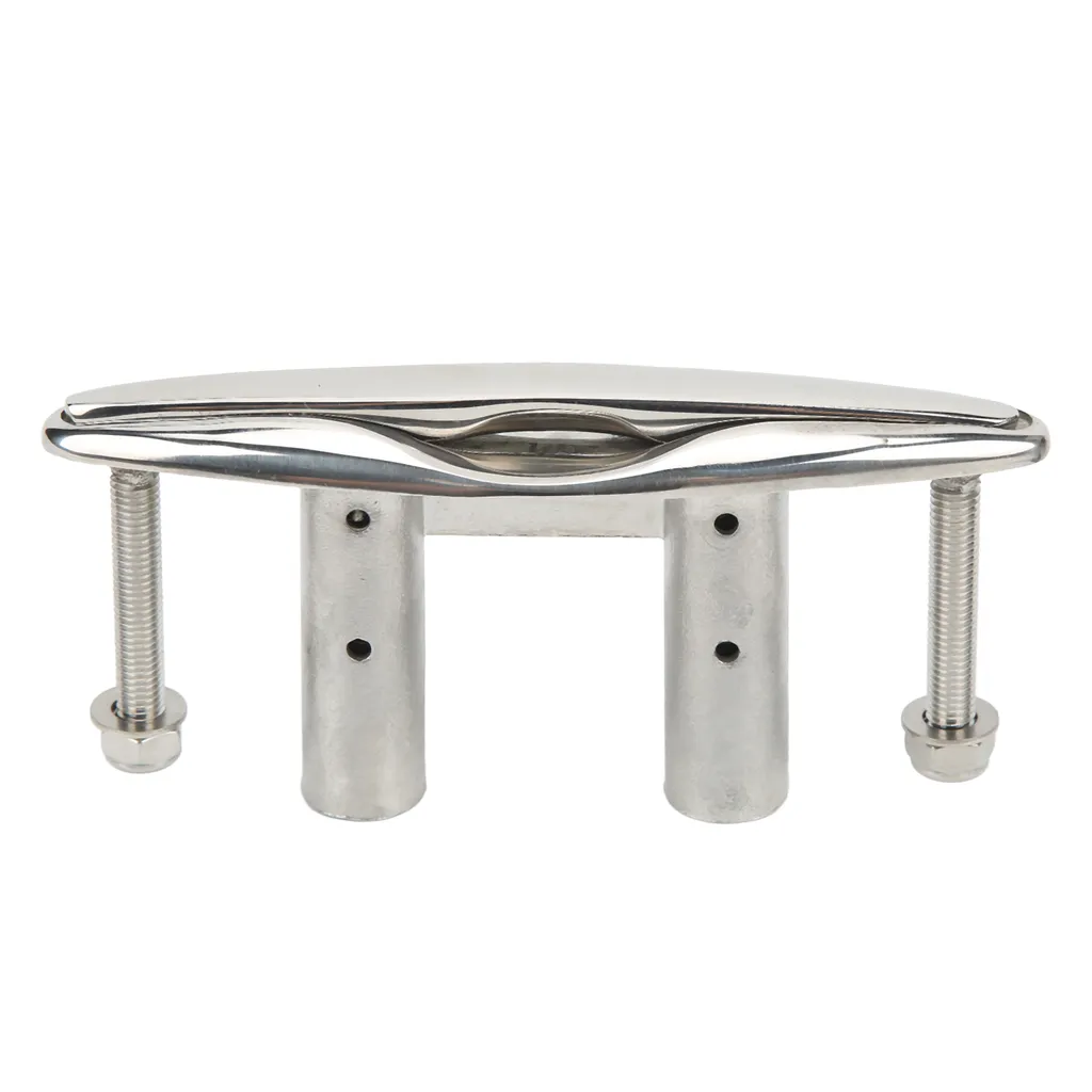 Taquet de pont robuste 6 pouces inox 316 pour amarrage de bateau et yacht