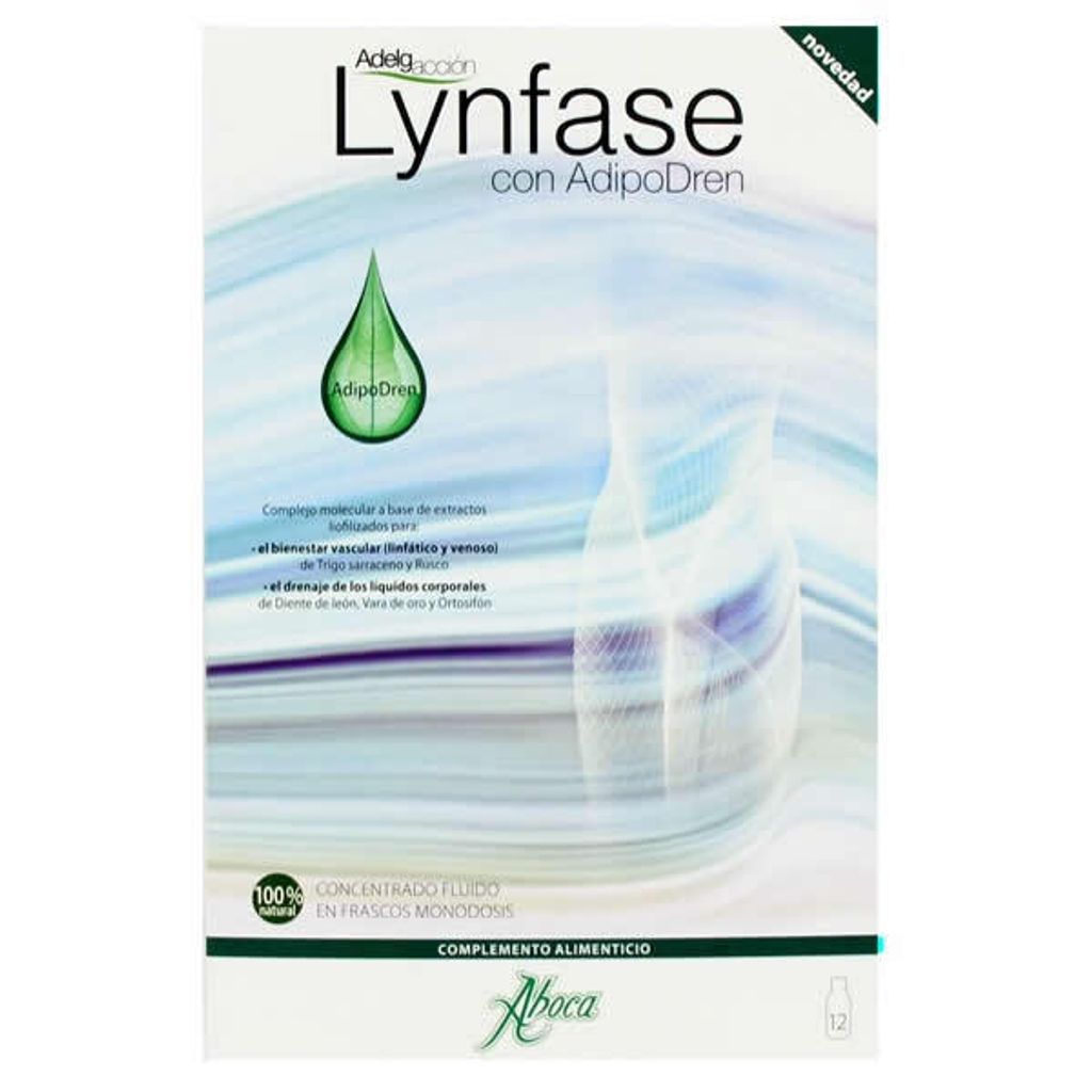 Aboca Lynfase mit Adipodren 12 pojedynczych dawek Zdjęcie produktu 