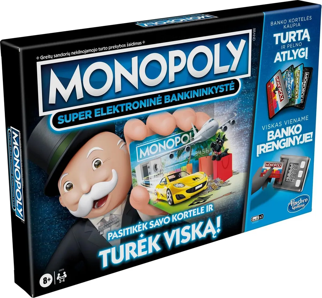 Fini les Billets avec Monopoly Super Electronic Banking Version Lituanienne - 2