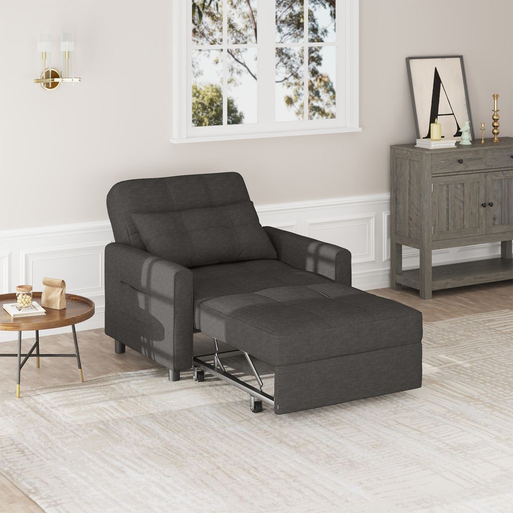 Bealife Einzelschlafsofa, 3-in-1-Sessel mit verstellbarer Produktbild