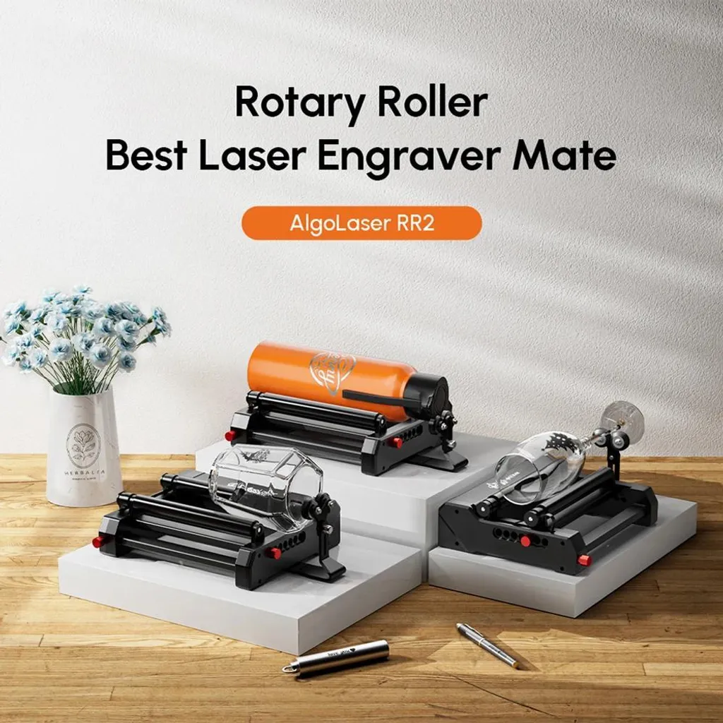 Machine à graver rotative ARR 2.0 avec largeur réglable et stabilité - 2