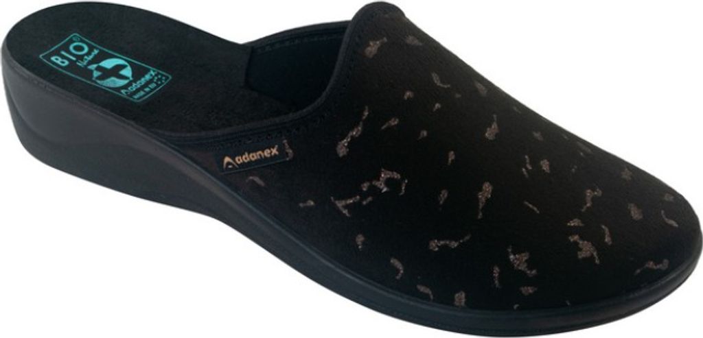 Damenhausschuhe ADANEX Silvia 29205 Schwarz